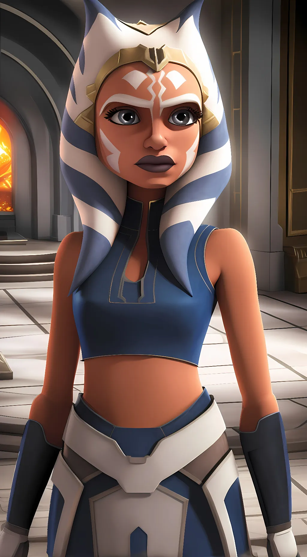 ai character: Ahsoka Tano  background
