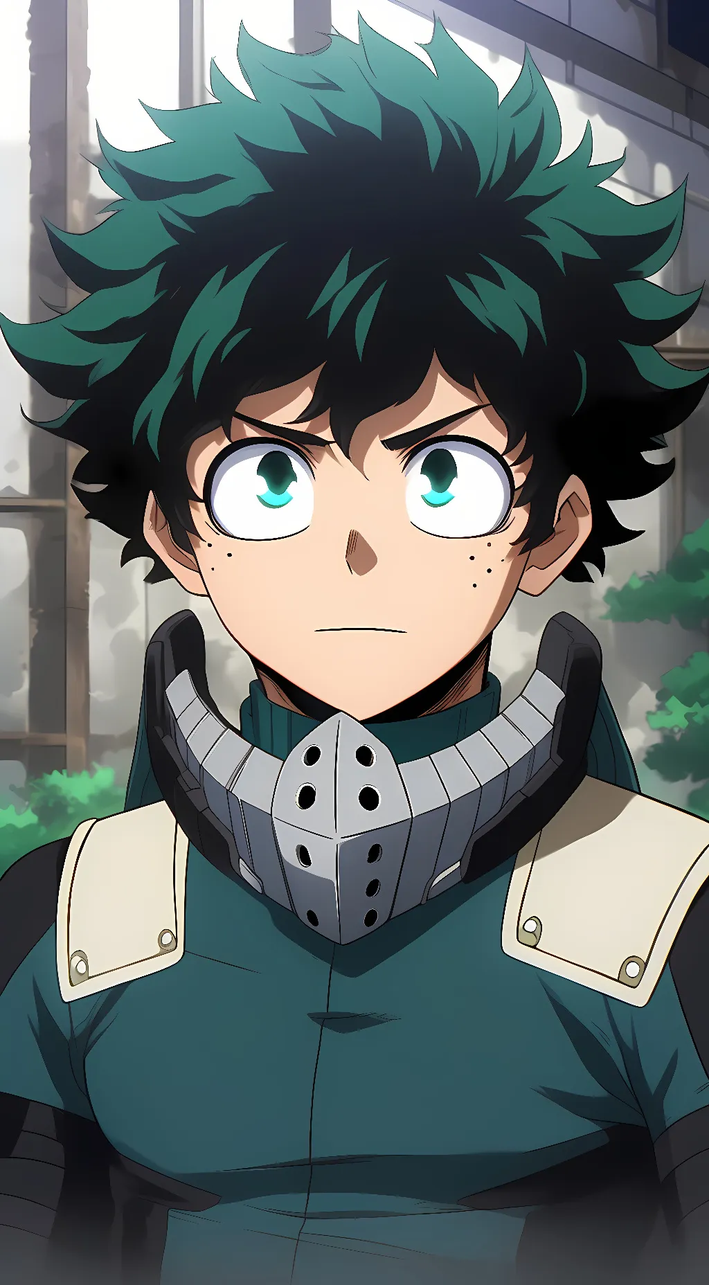ai character: Izuku Midoriya background