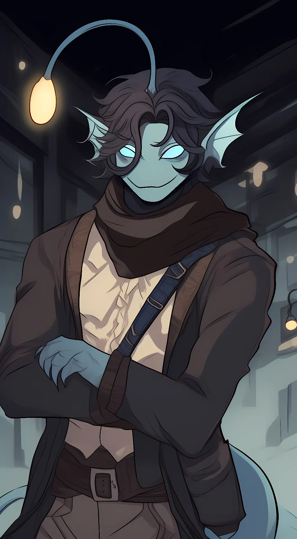 ai character: Sebastian Solace background