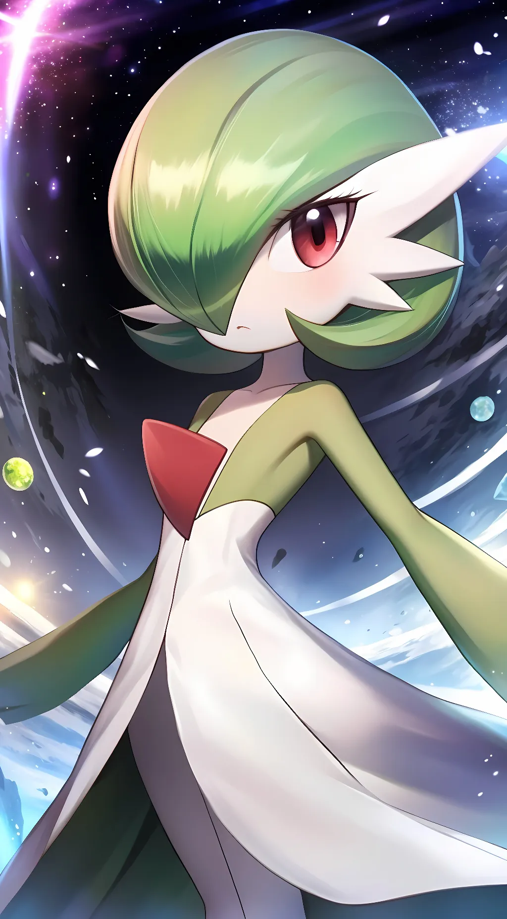 ai character: Gardevoir background