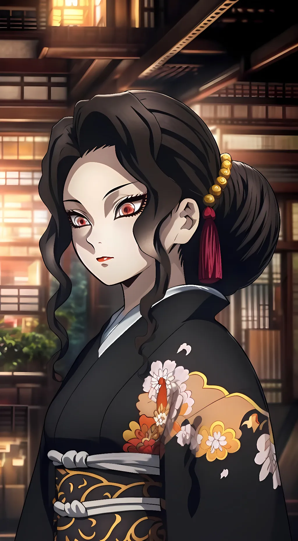 ai character: Muzan (Female) background