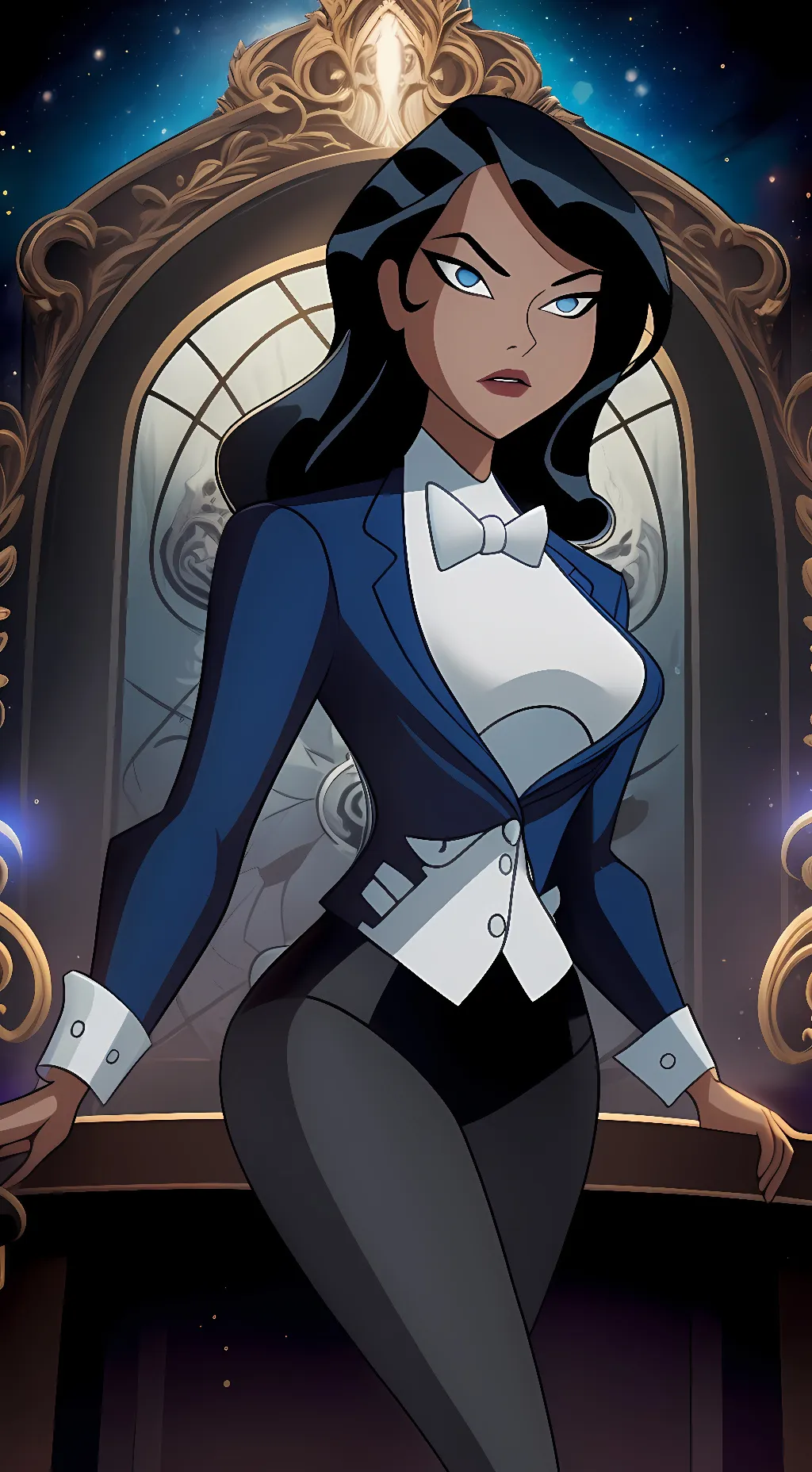 ai character: Zatanna background