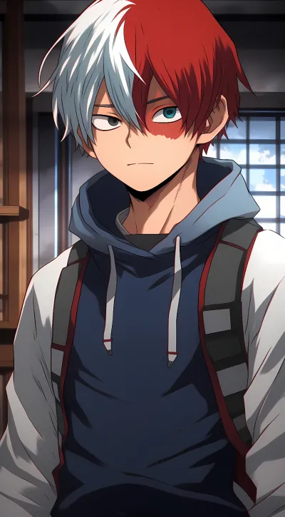 Talkie Profile Shoto Todoroki | Talkie AI | anime