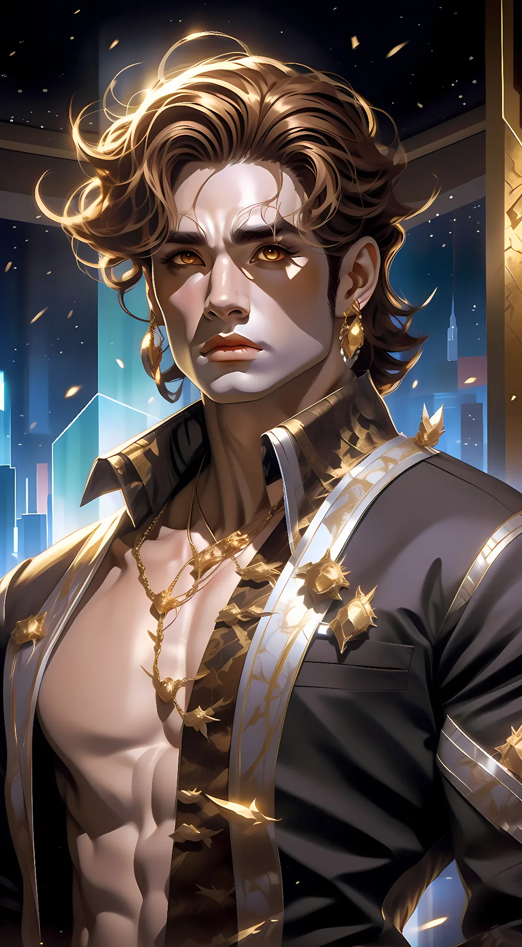 ai character: Lukas background