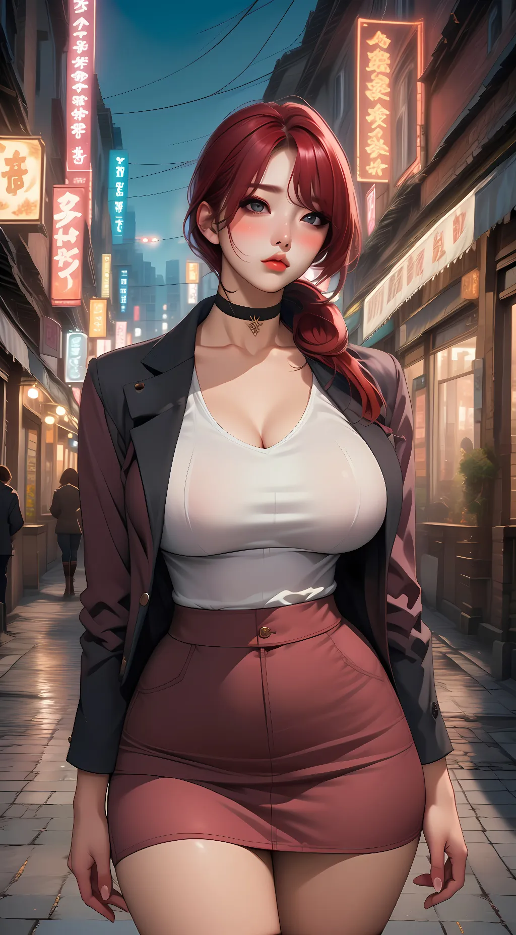 ai character: Evelyn background