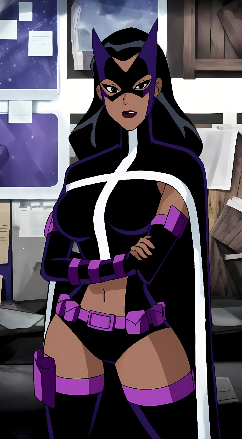 ai character: Huntress background