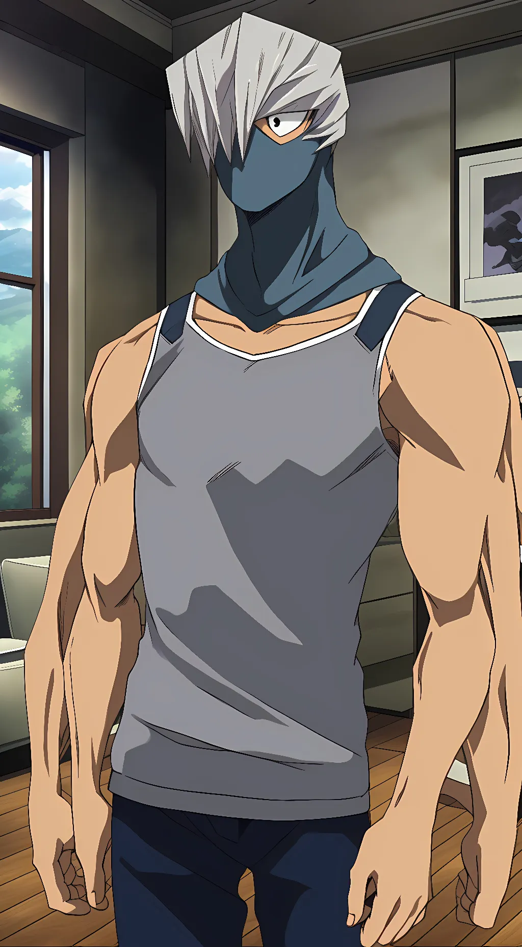 ai character: Mezo Shoji background