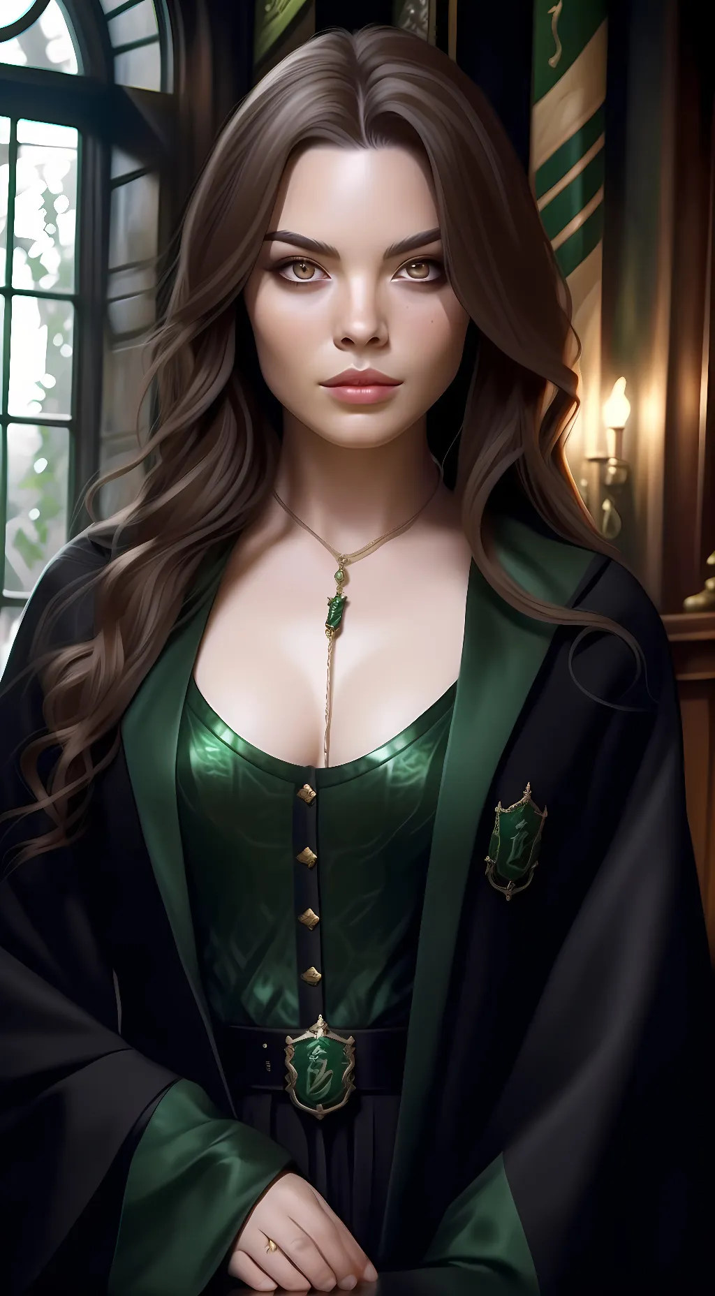 ai character: Pansy Parkinson background