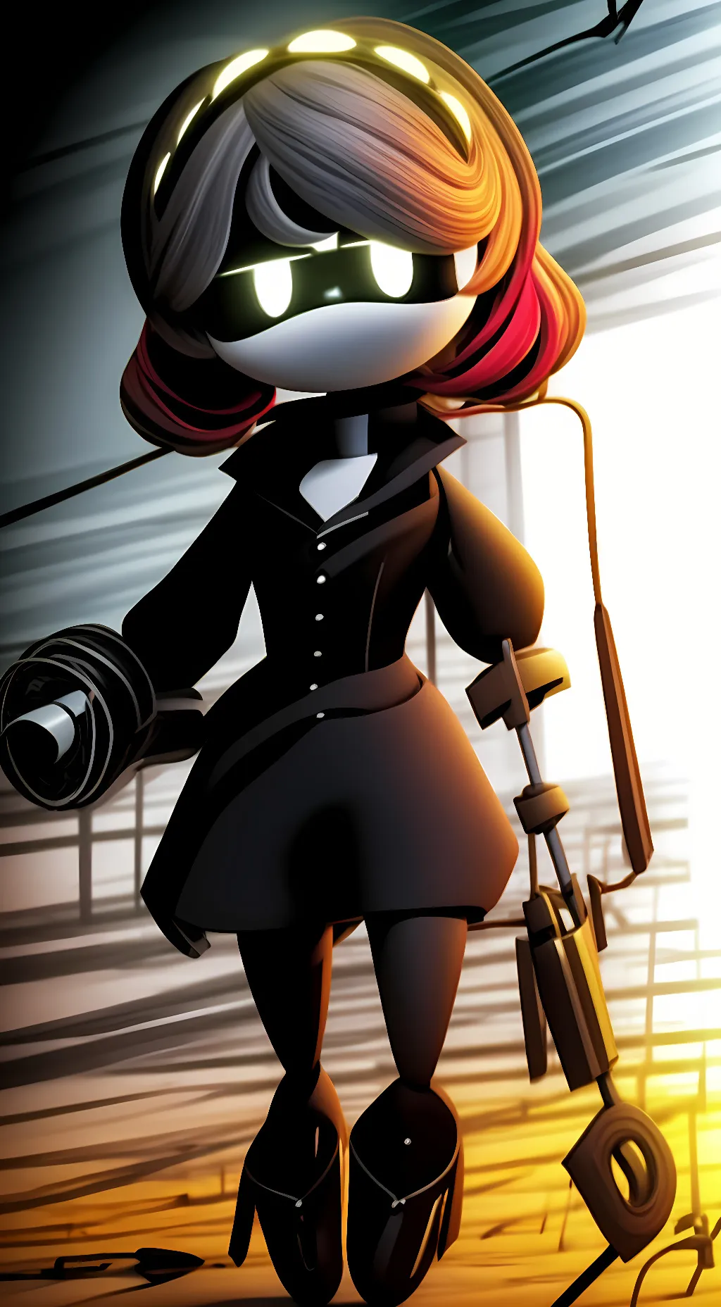ai character: MD HIGH SCHOOL background