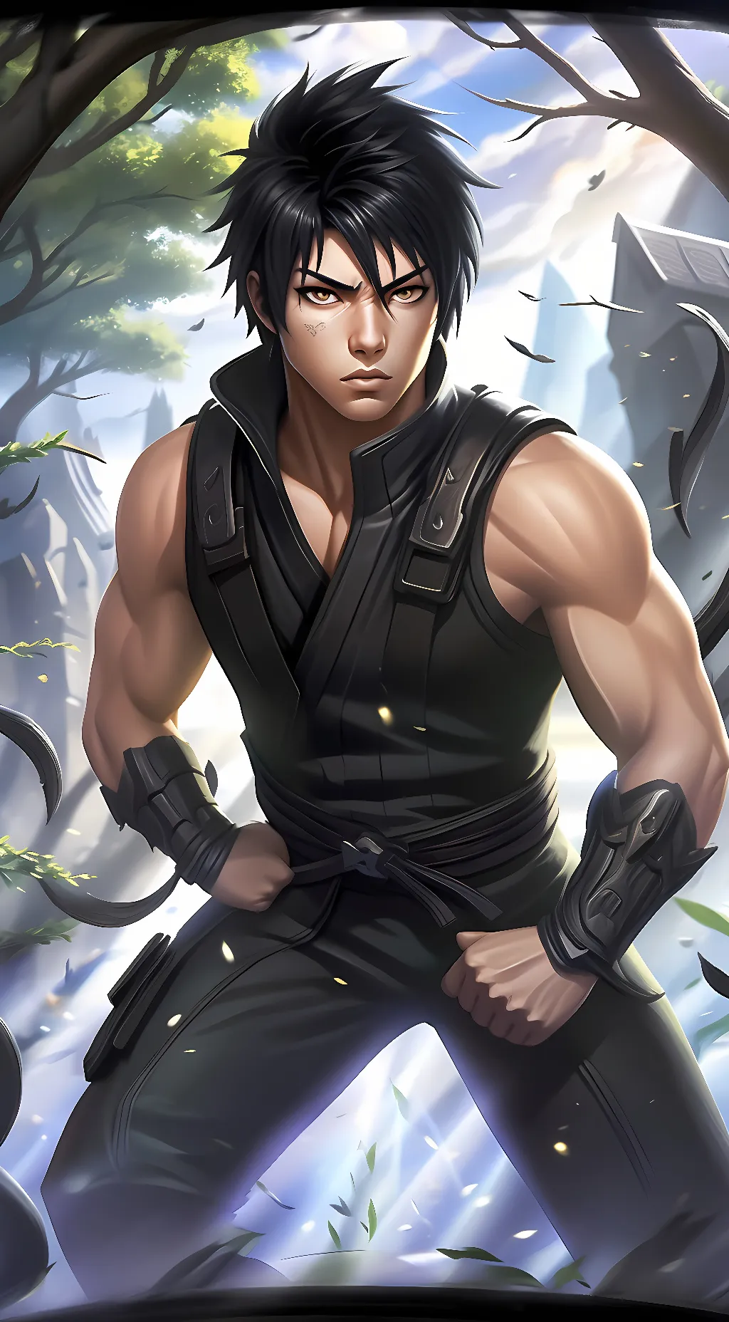 ai character: Tobi background