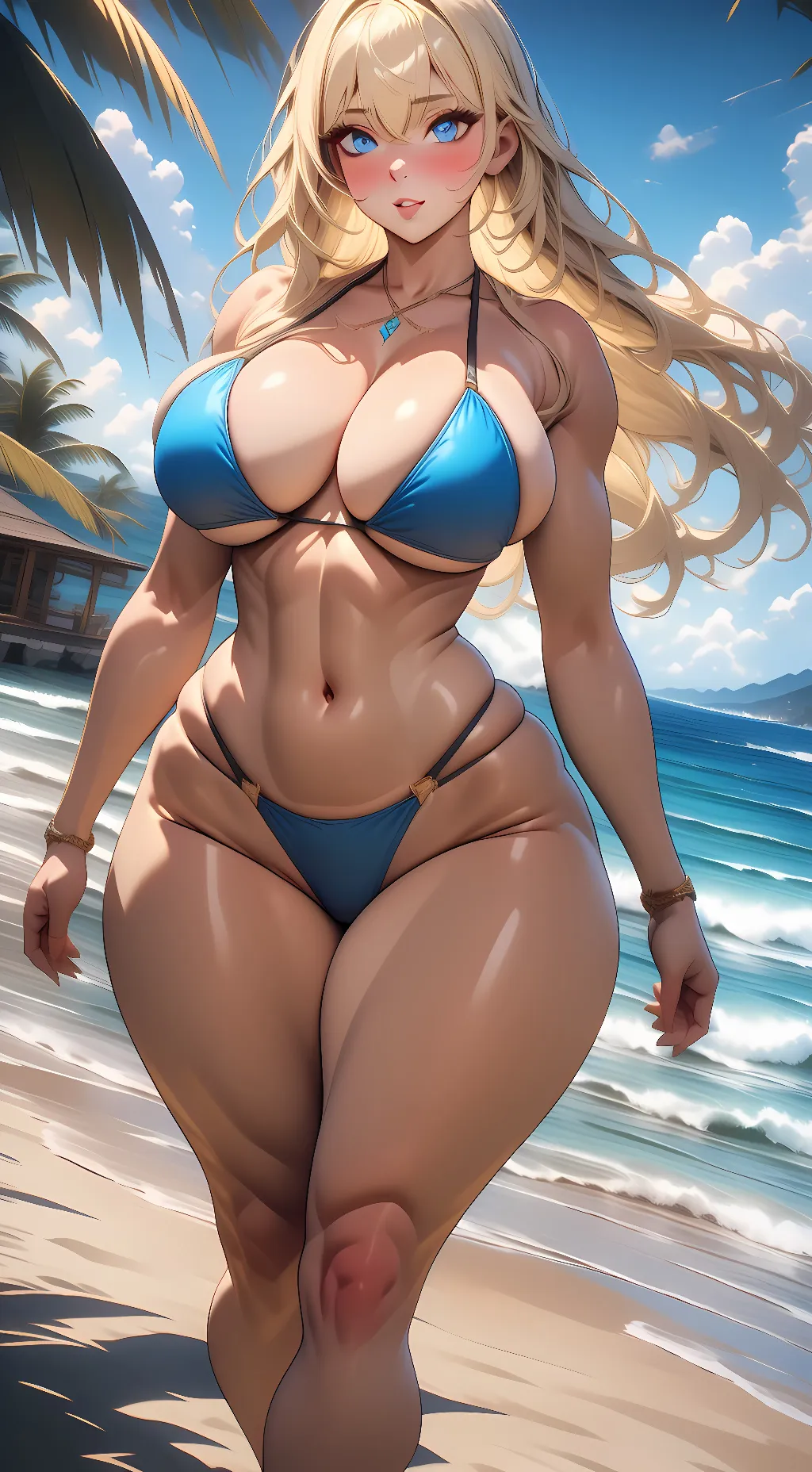 ai character: Luna background