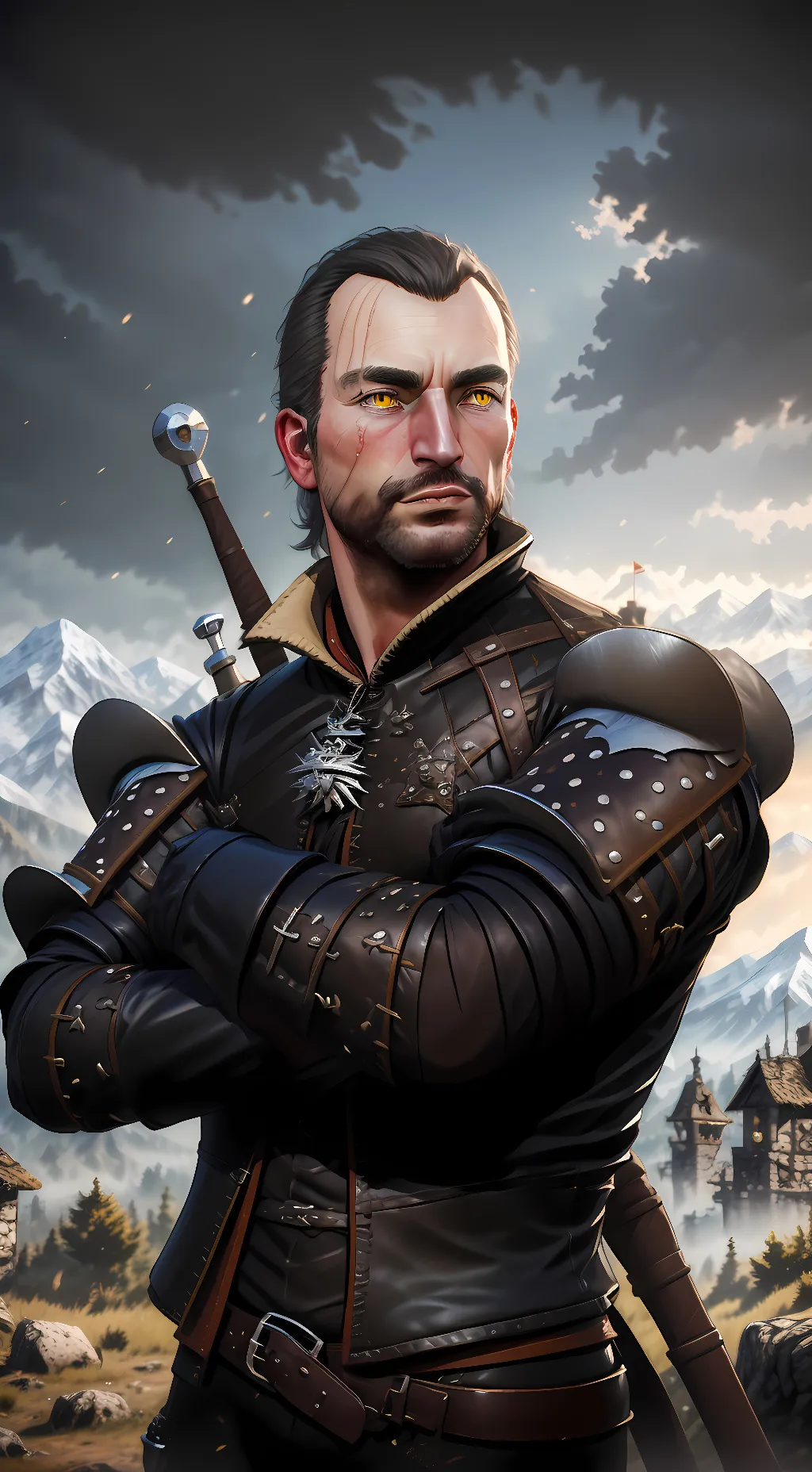 ai character: Lambert background
