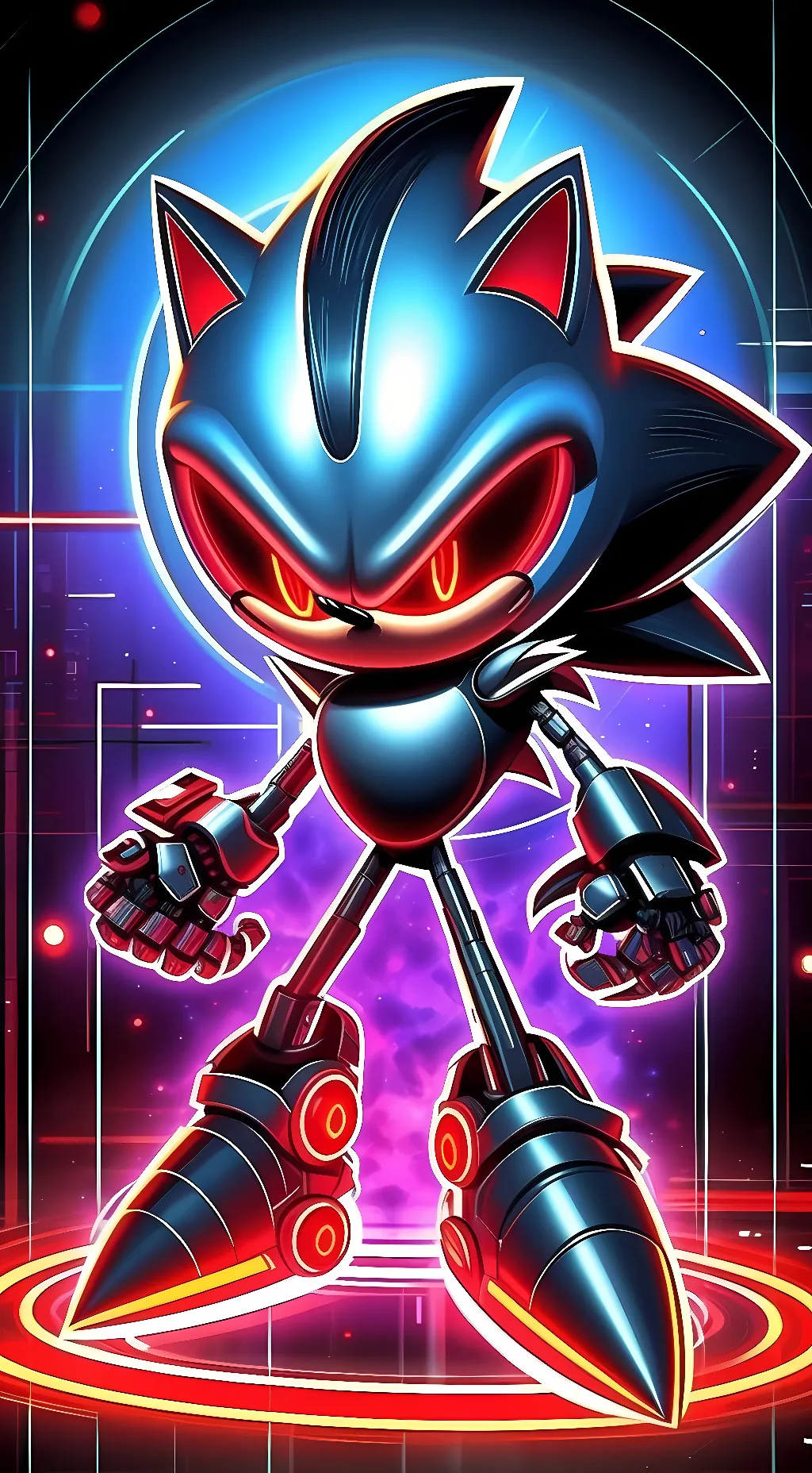 ai character: 『Sonic』OC maker background
