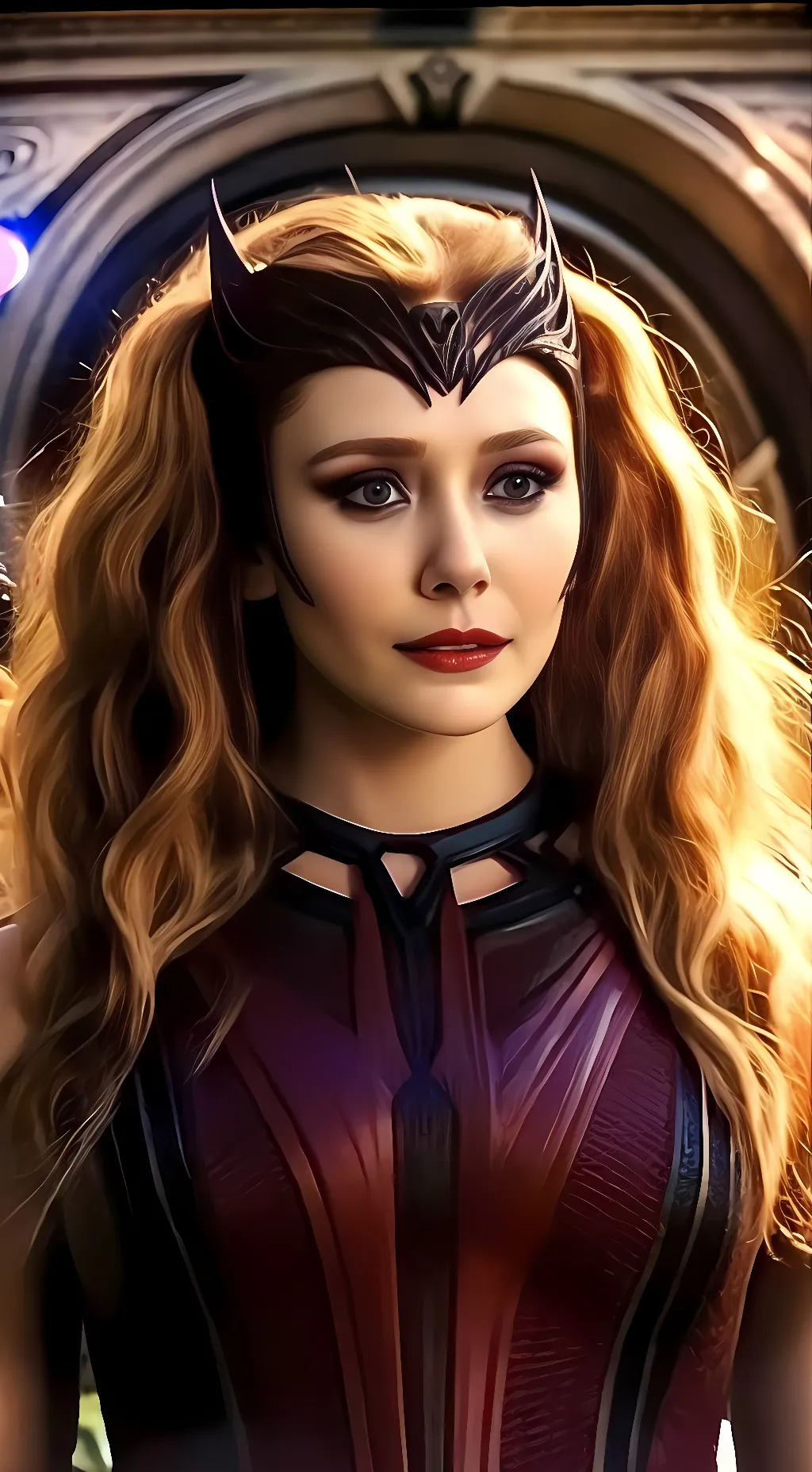 ai character: Scarlet Witch background