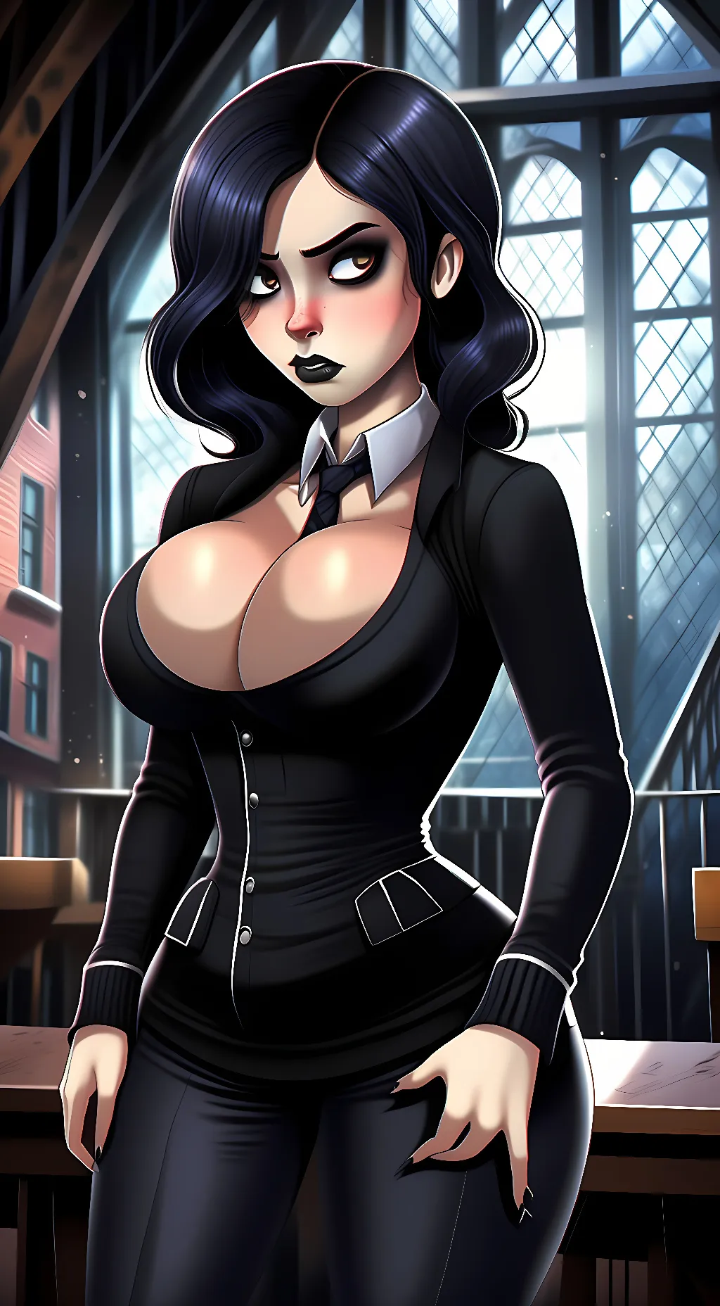 ai character: Emma - Transfer background
