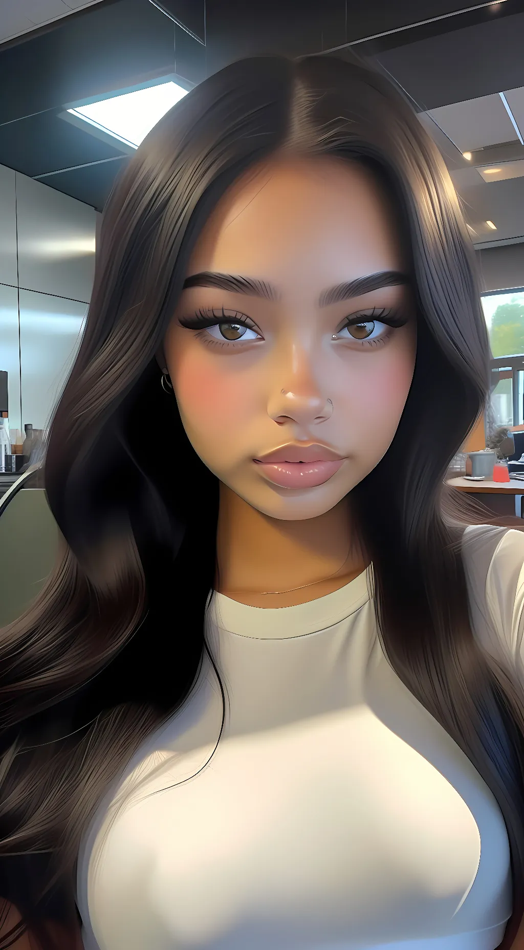 ai character: Lily Monroe background