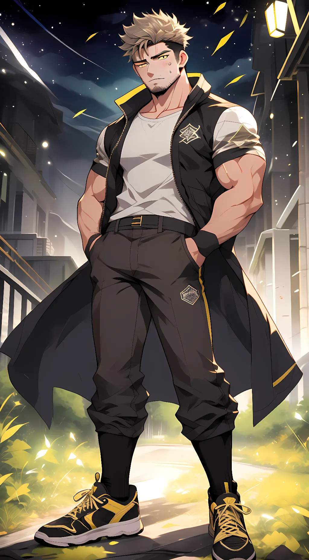ai character: Glynn Belmont background