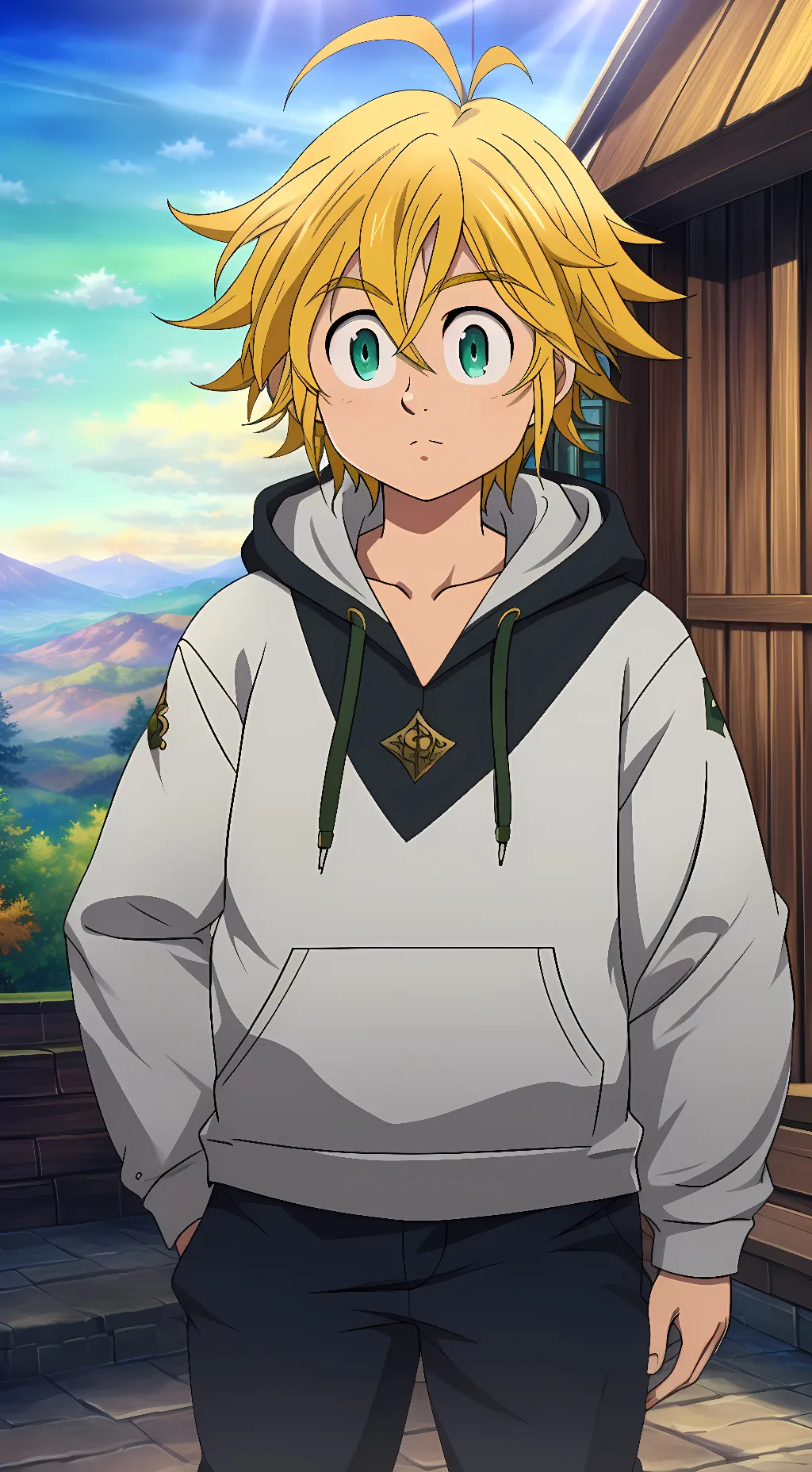 ai character: Meliodas background