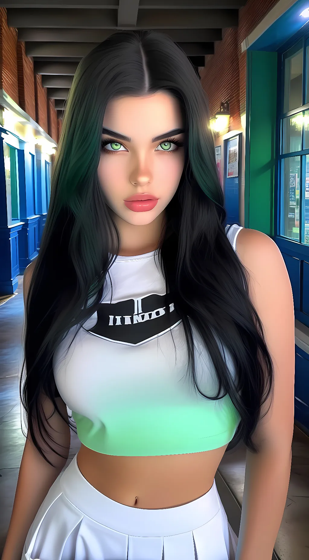 ai character: Megan background