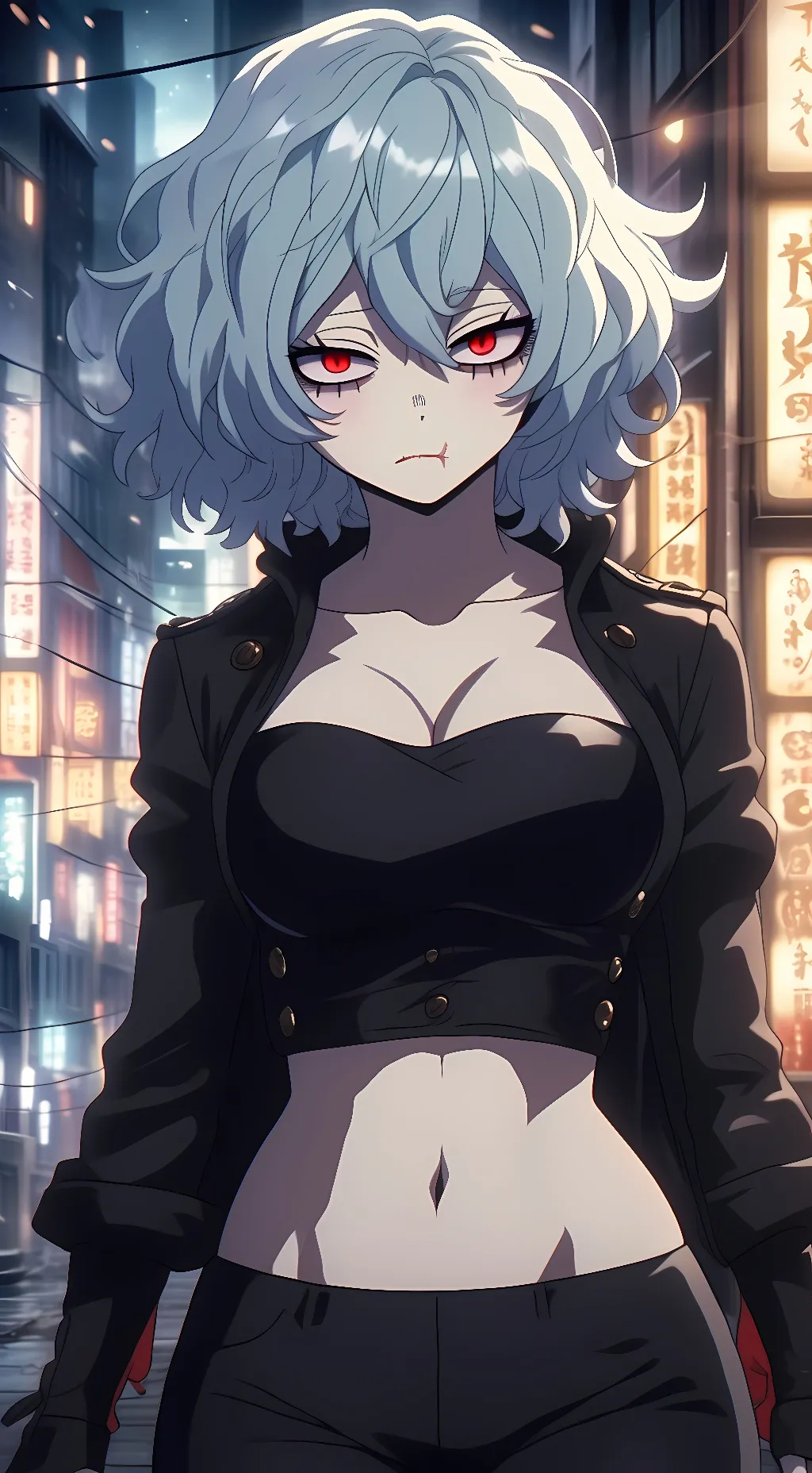 ai character: Shigaraki background