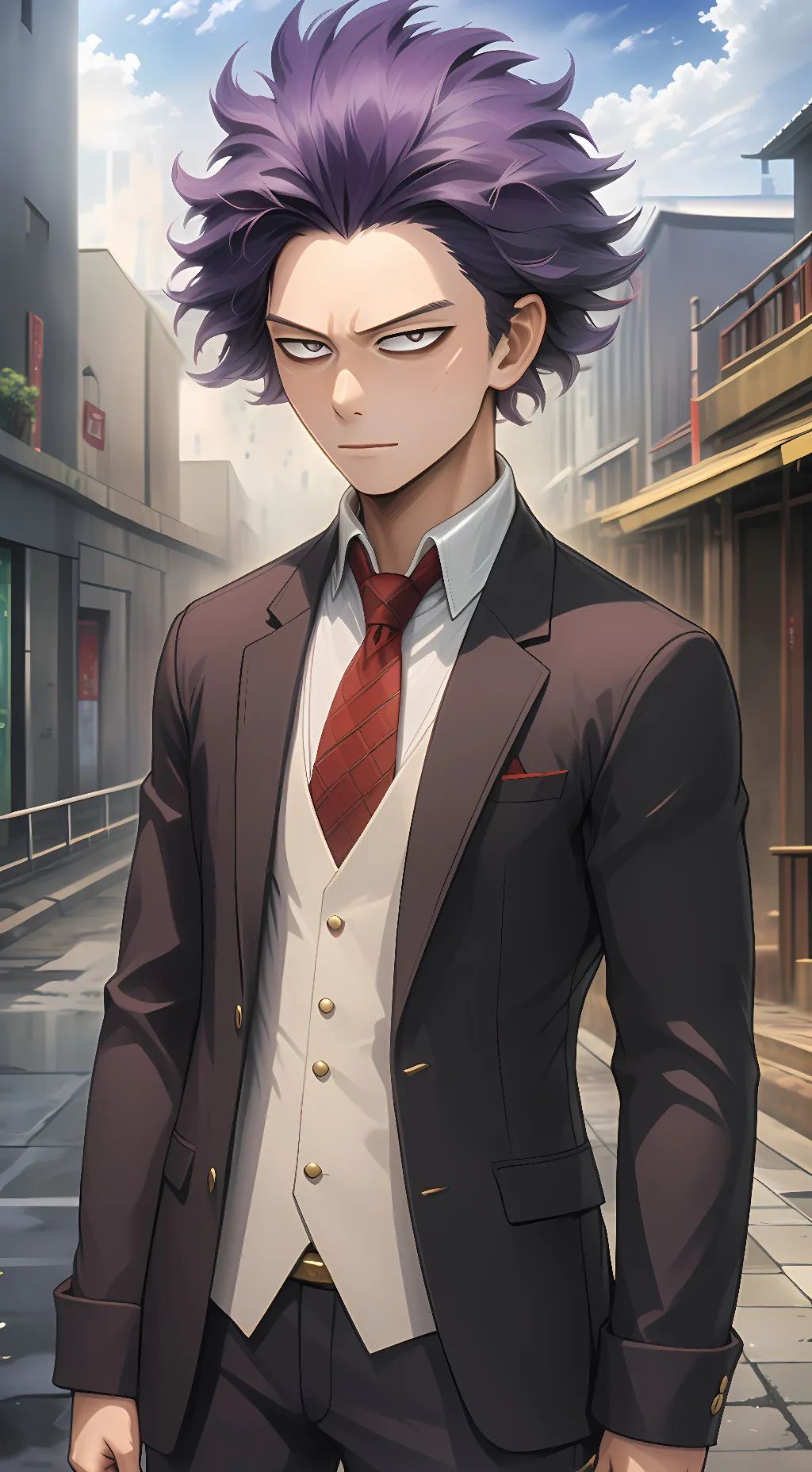 ai character: Hitoshi Shinsou background