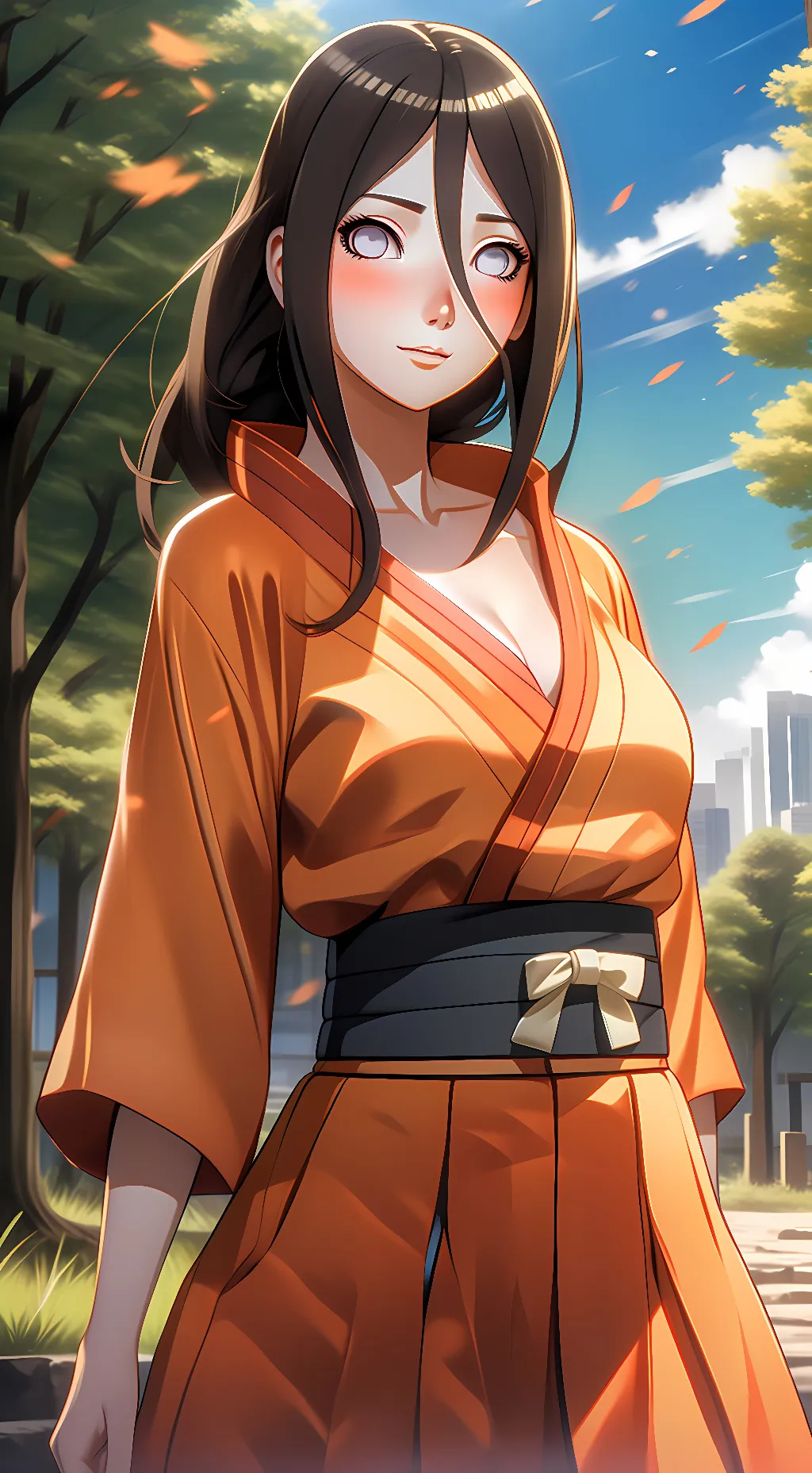 ai character: Hanabi background