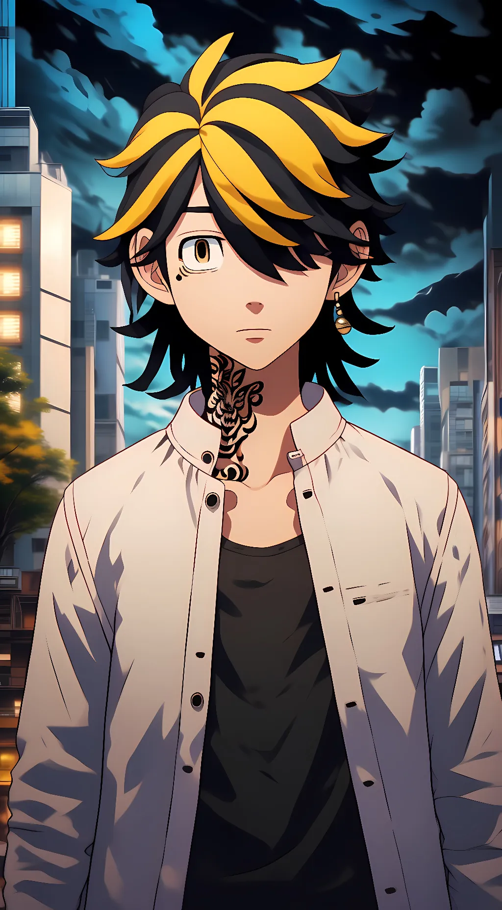 ai character: Kazutora Hanemiya background