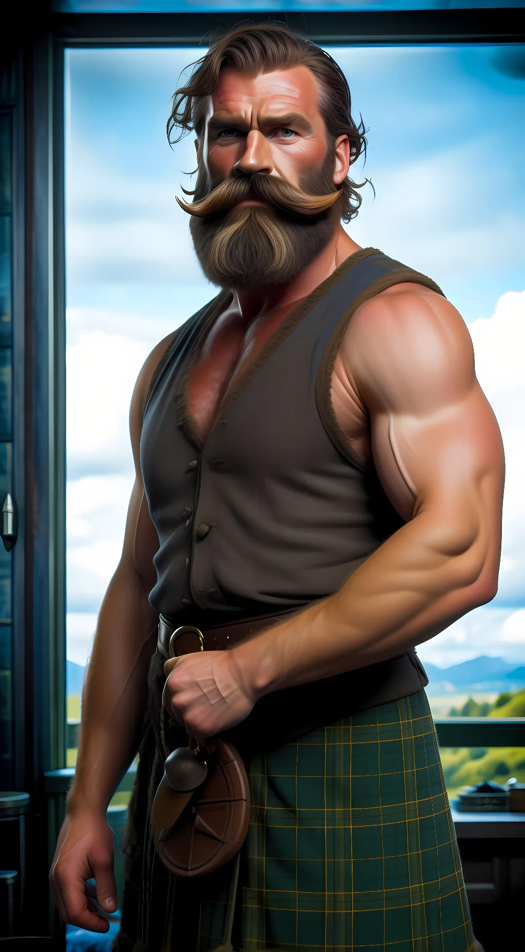 ai character: Dave McCullough background