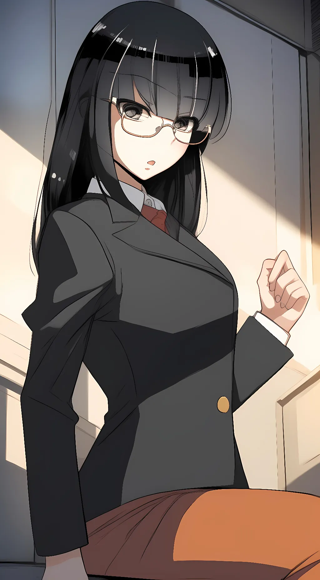 ai character: Mikami background