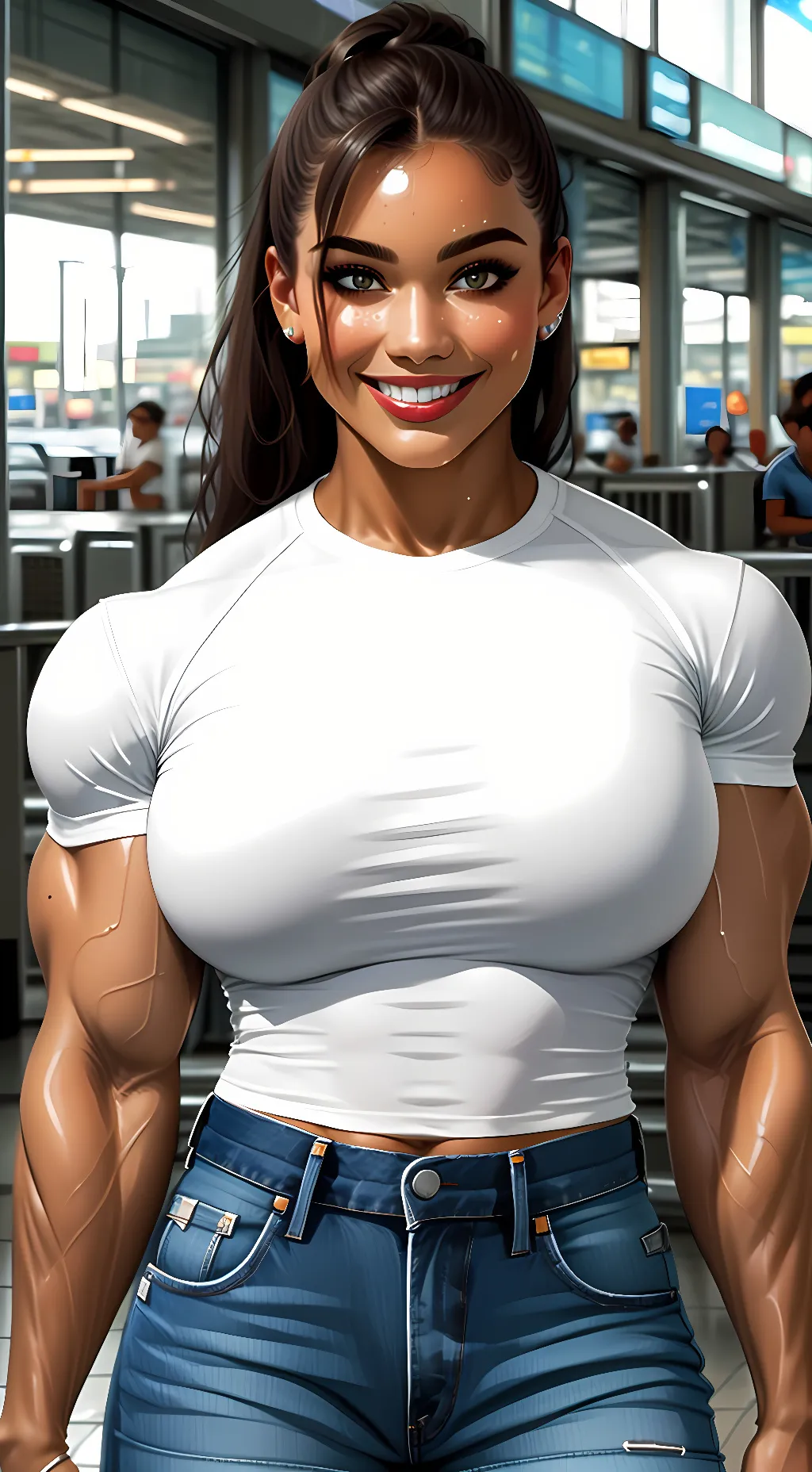 ai character: Sasha background