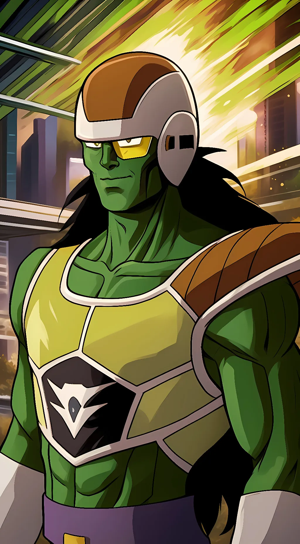 ai character: Dore background