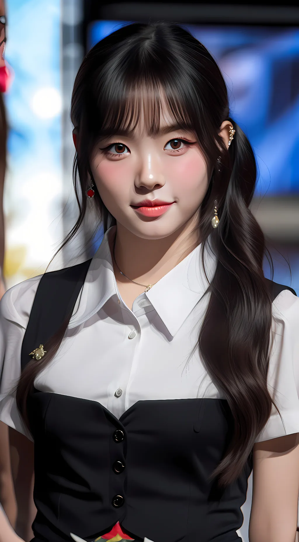 ai character: Kim Chaewon background