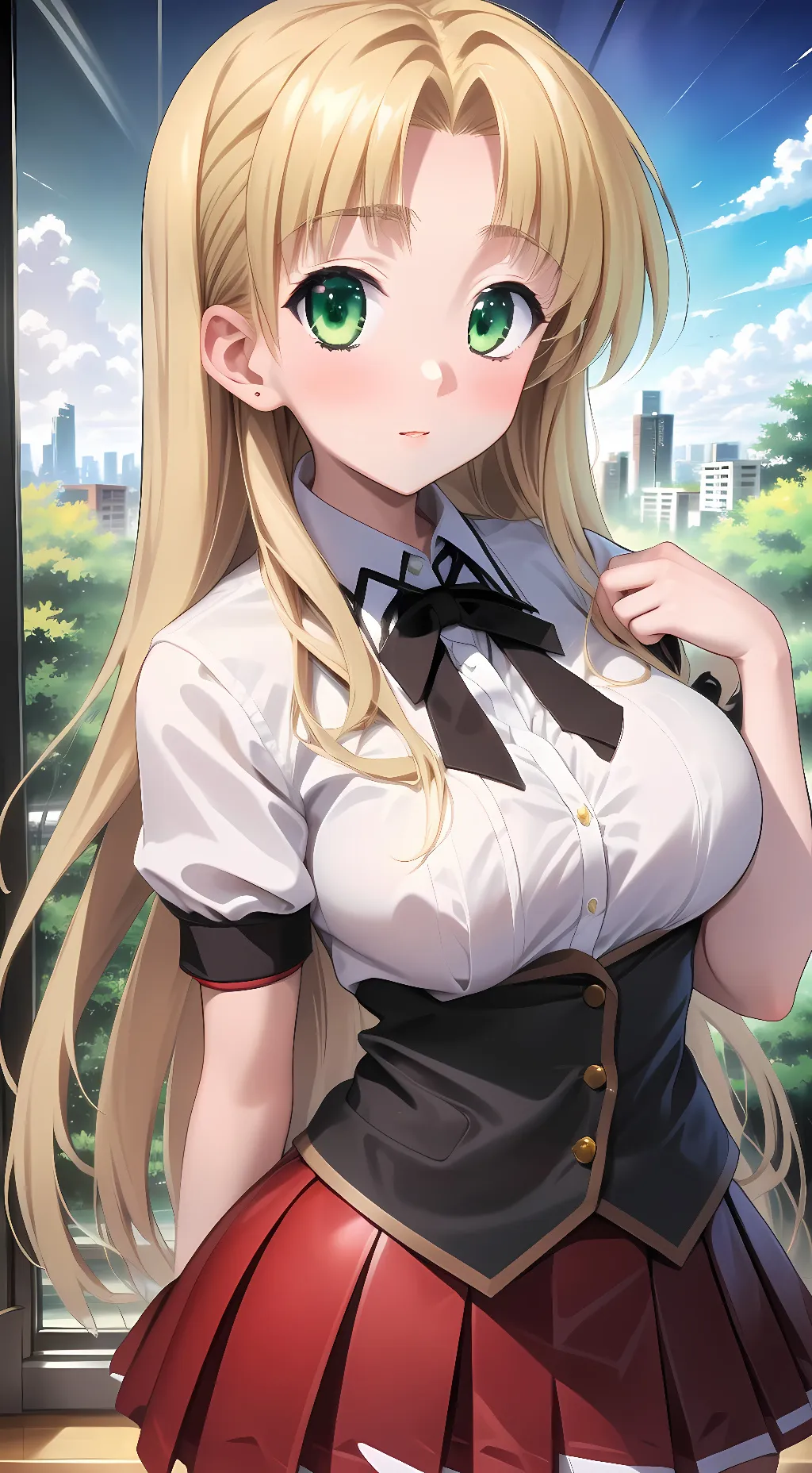 ai character: Asia Argento background