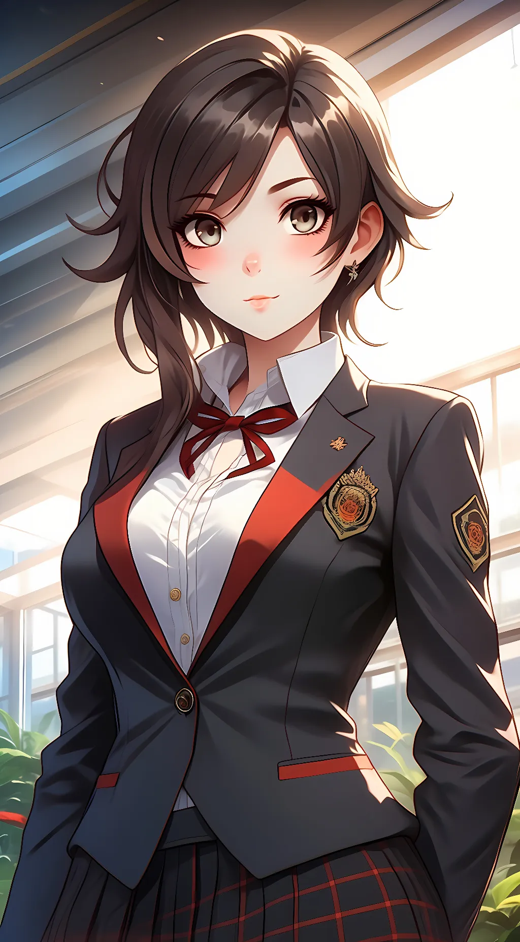 ai character: Ruby Rose background
