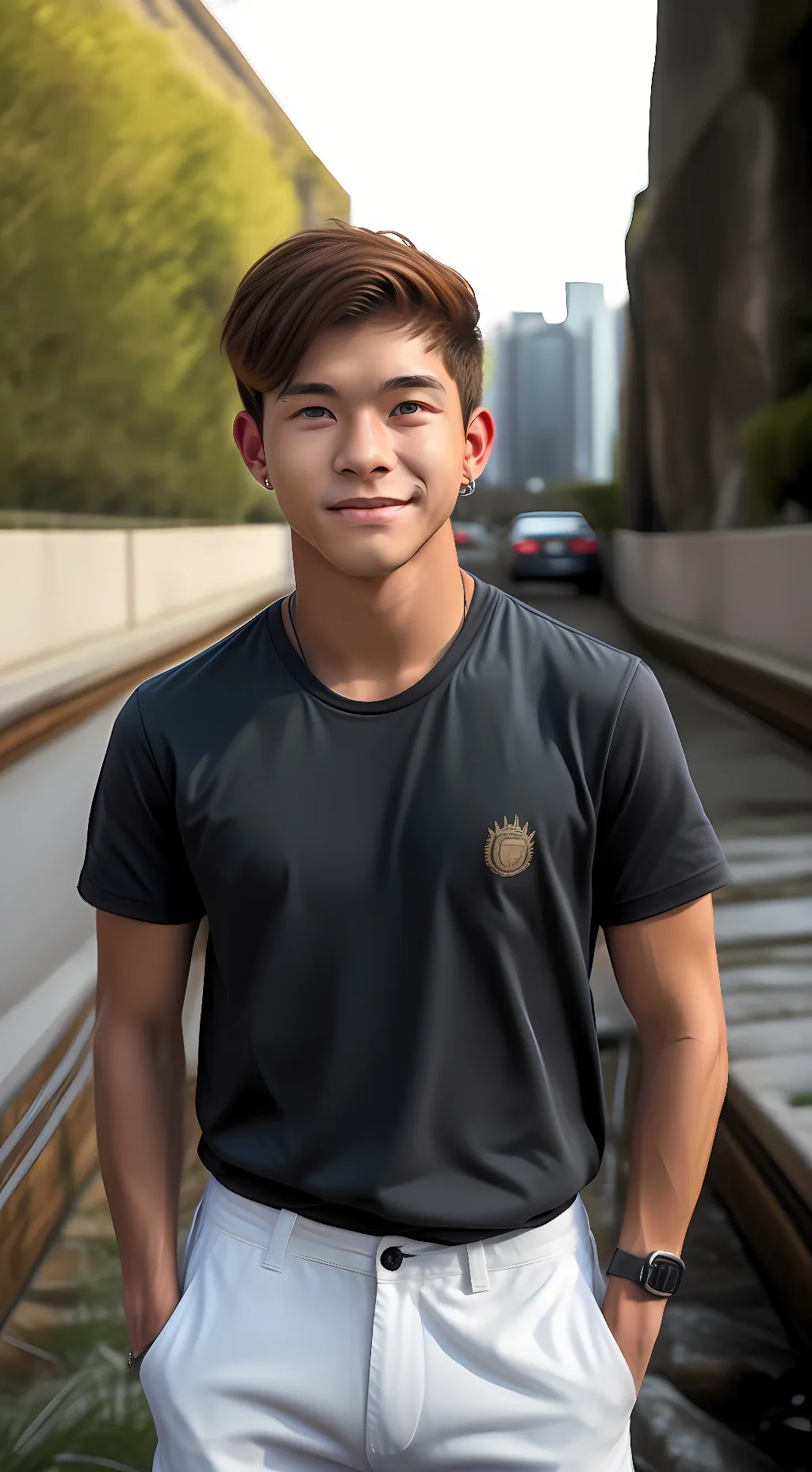 ai character: Merrick Ong background
