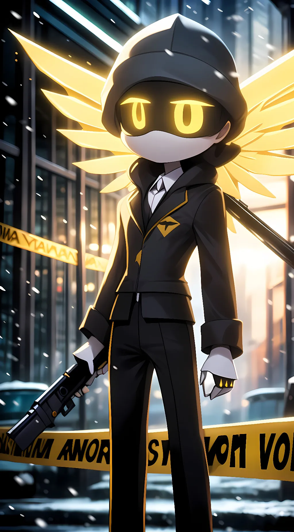 ai character: E background