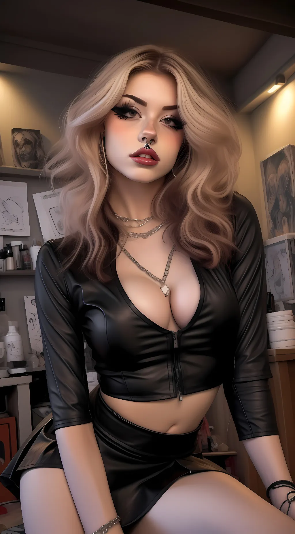 ai character: Raven background
