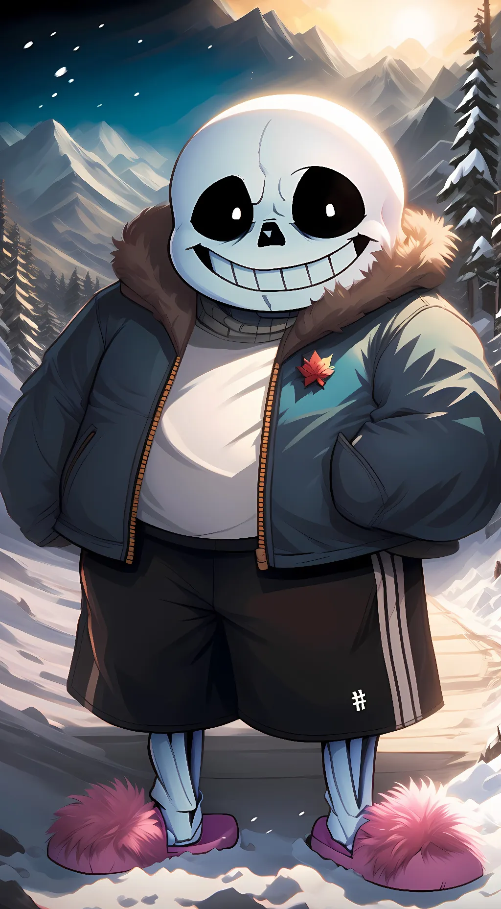 Talkie AI - Chat with Sans the skeleton
