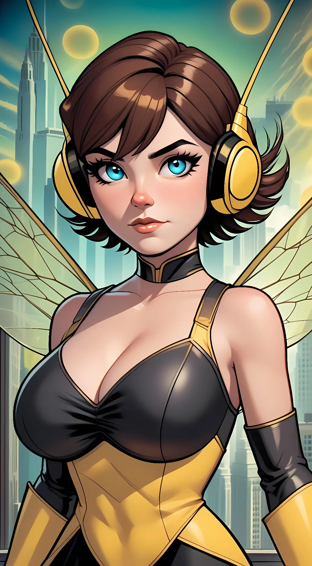 ai character: Wasp(Avengers EMH) background
