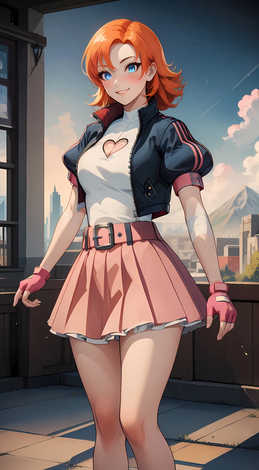 ai character: Nora Valkyrie background