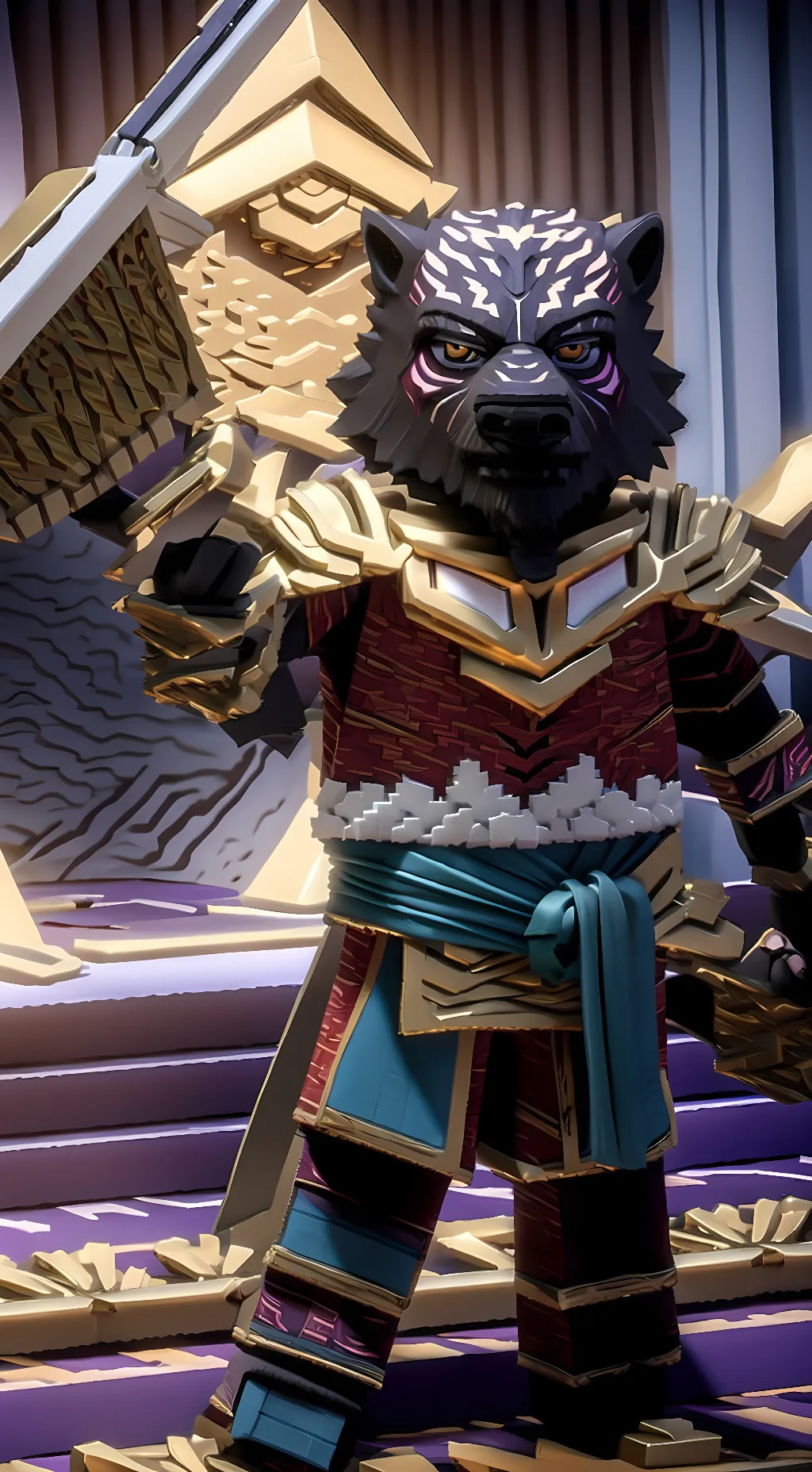 ai character: lord ras background