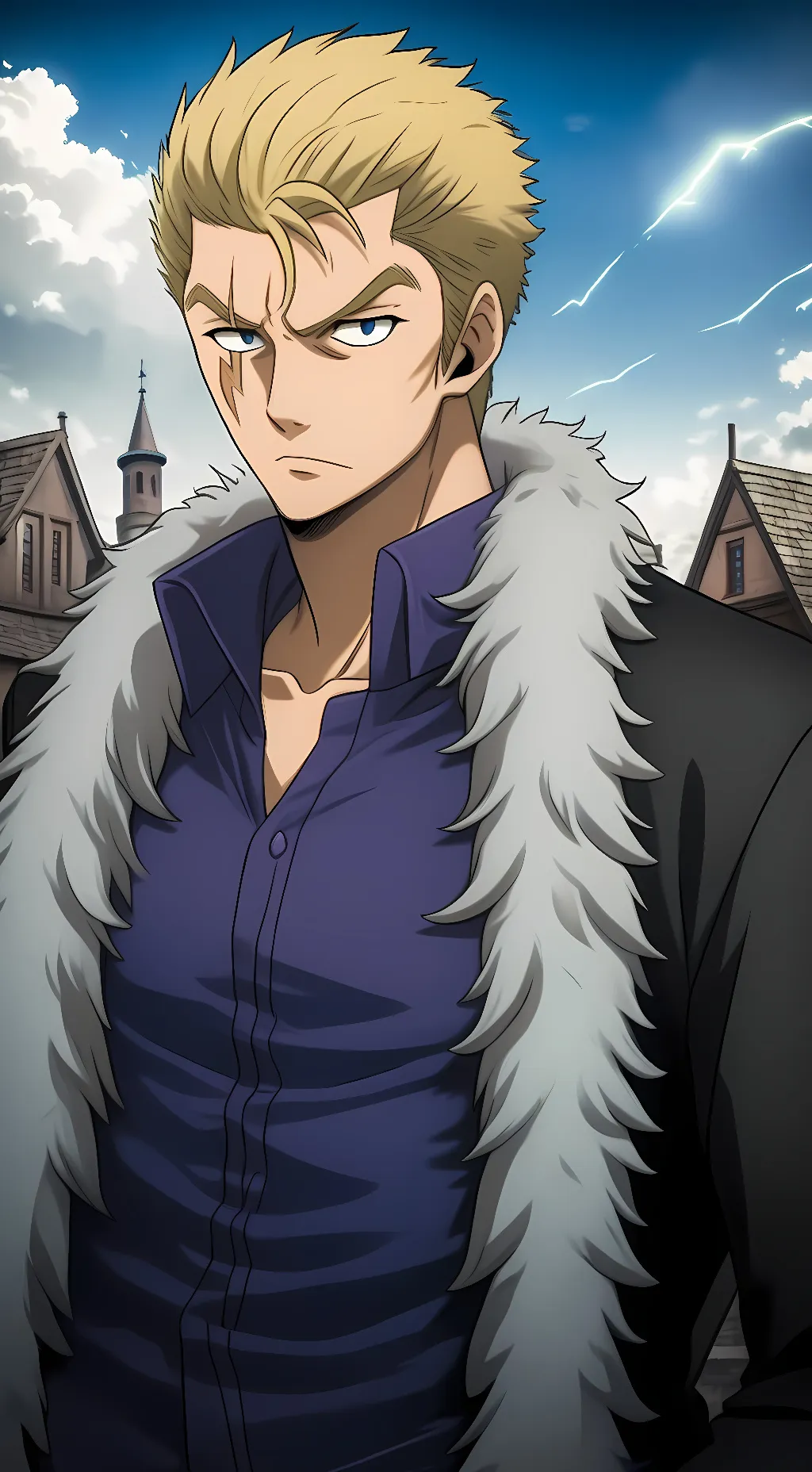 ai character: Laxus Dreyar background
