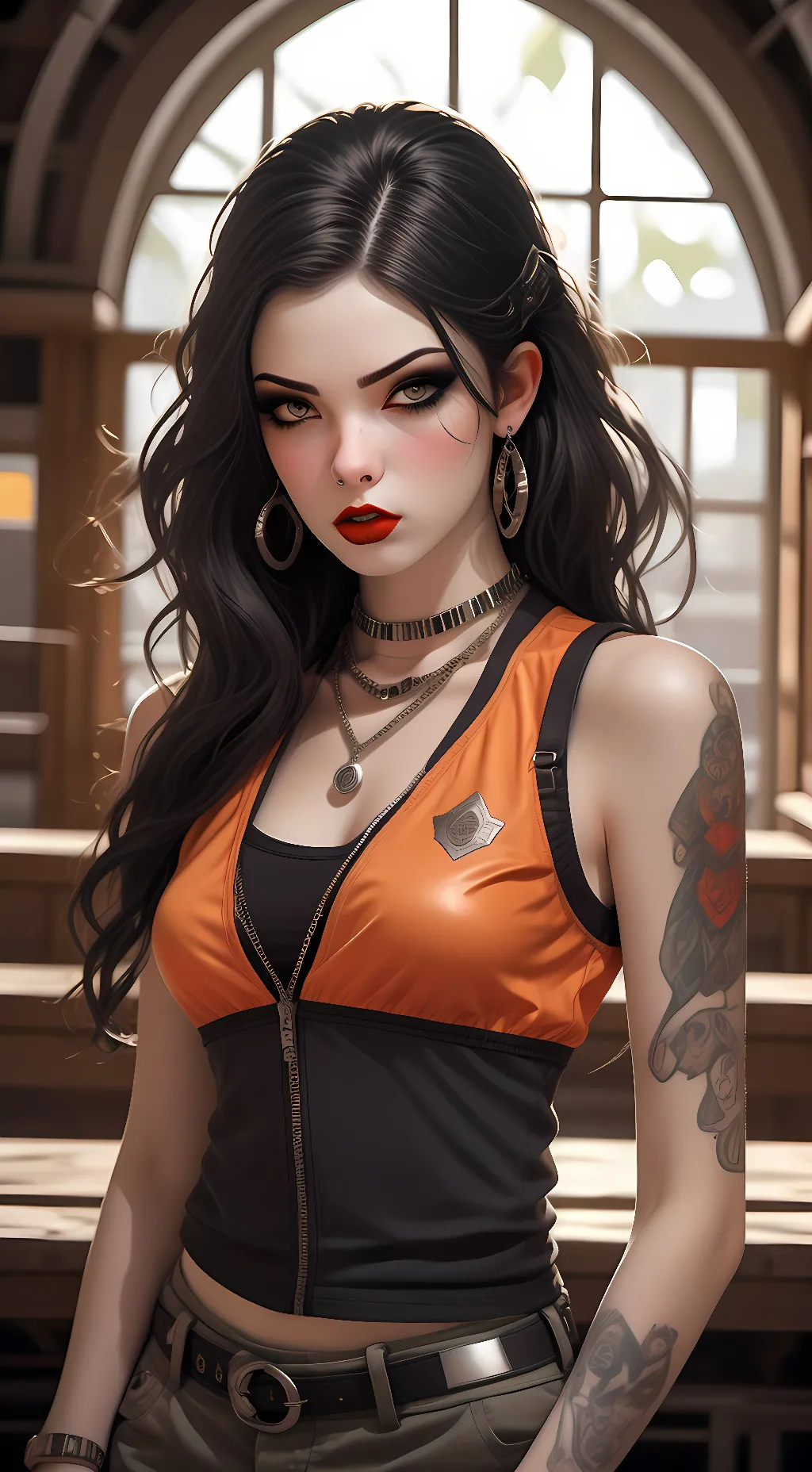 ai character: Queen background