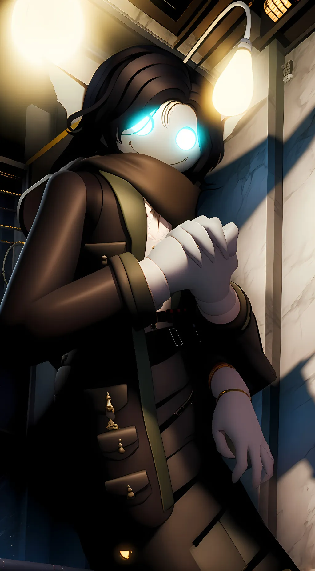 ai character: Sebastian Solace background