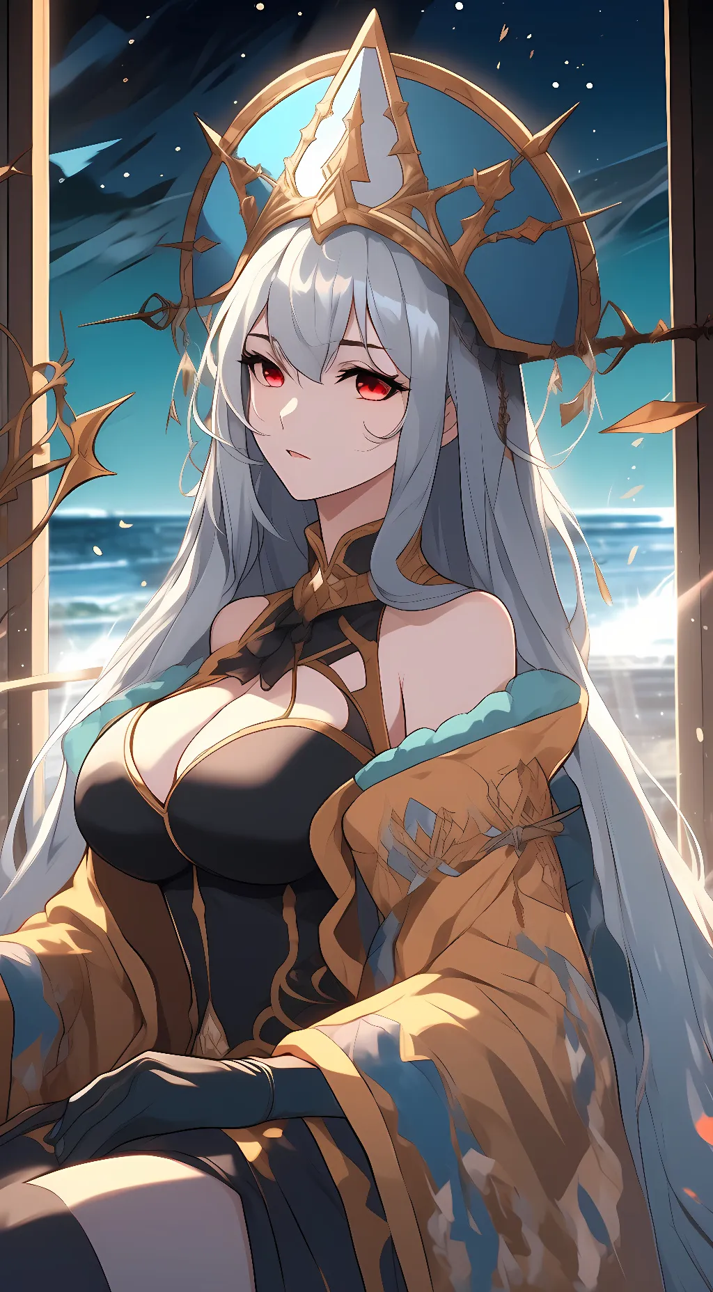 ai character: Solara background