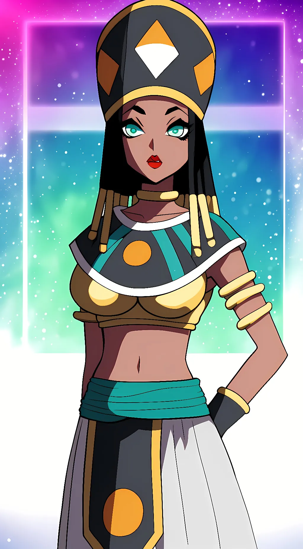 ai character: Heles  background