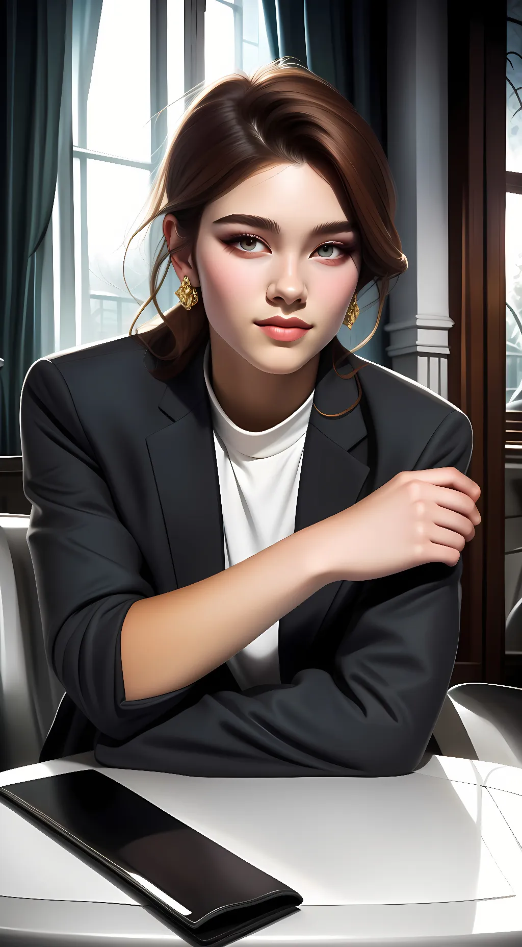 ai character: Jenny  background