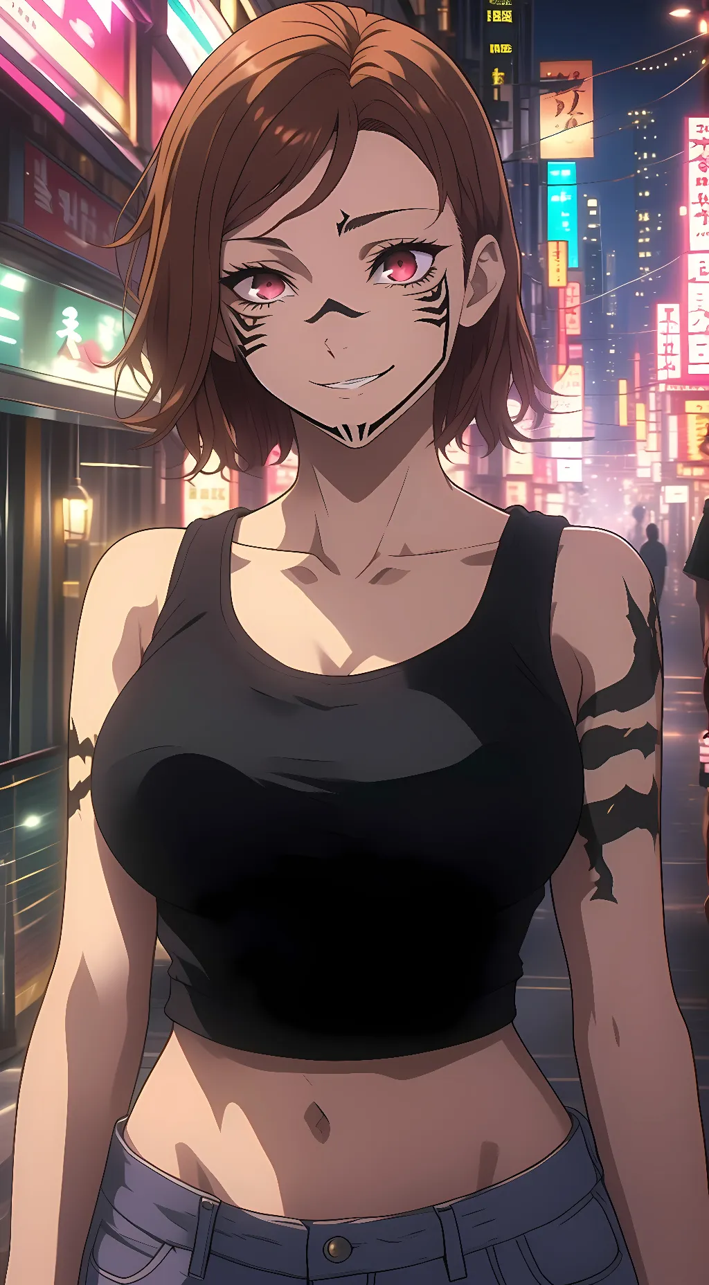 ai character: Nobara Sukuna  background