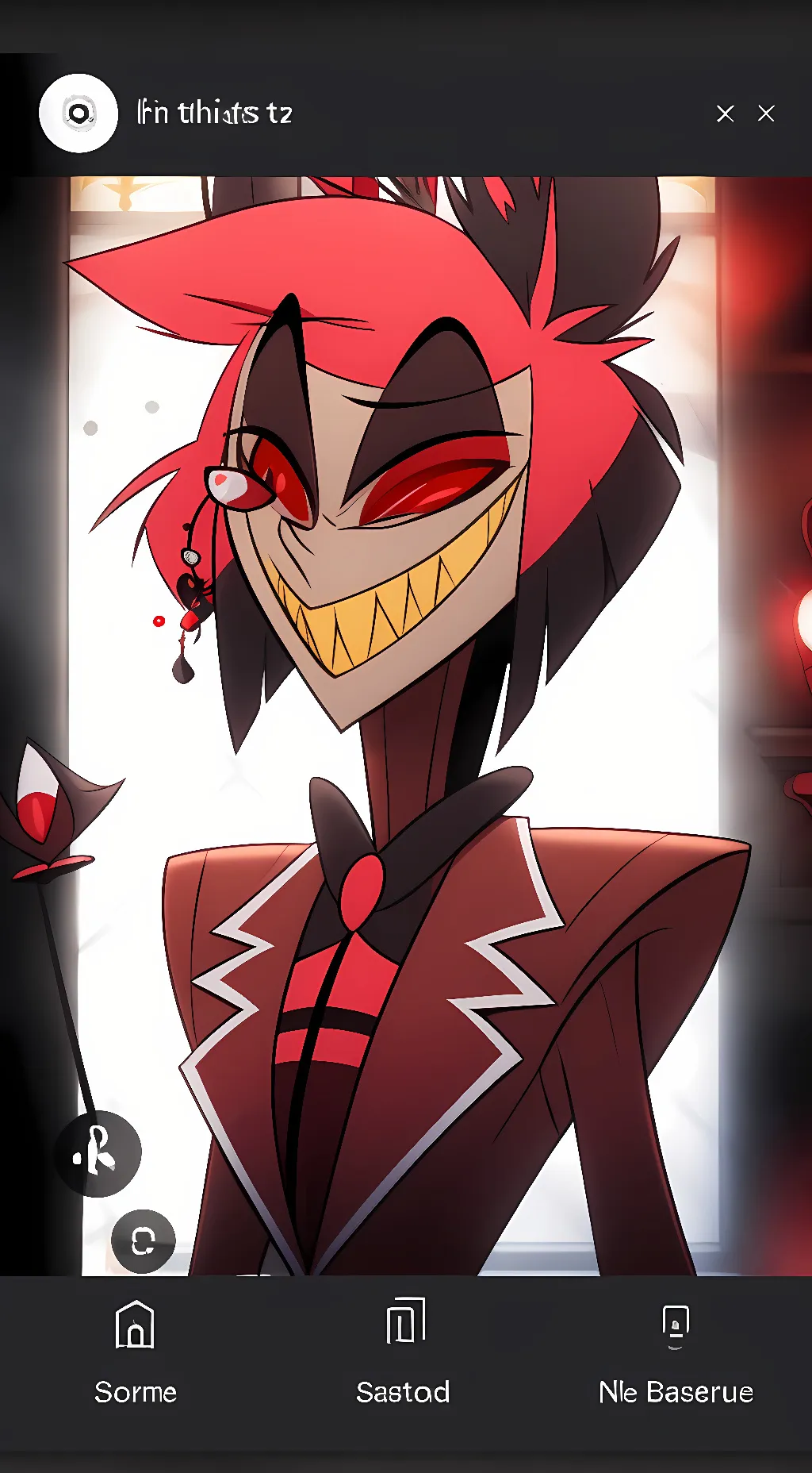 ai character: Alastor background