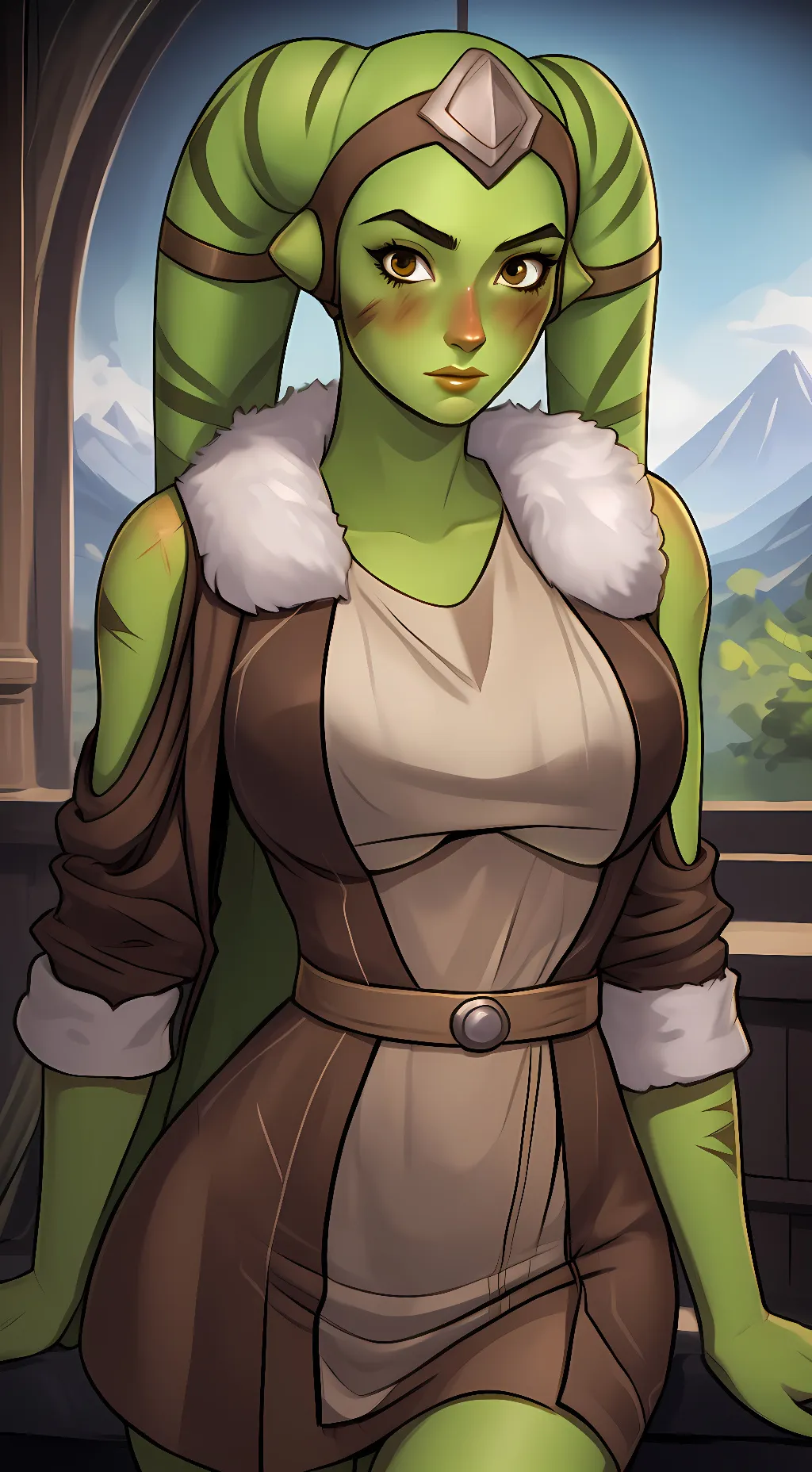 ai character: Shurlia Manzenburg background